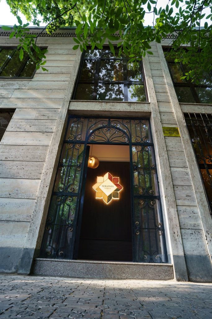 Seraphin Spa entrance on Mamikonyants Street