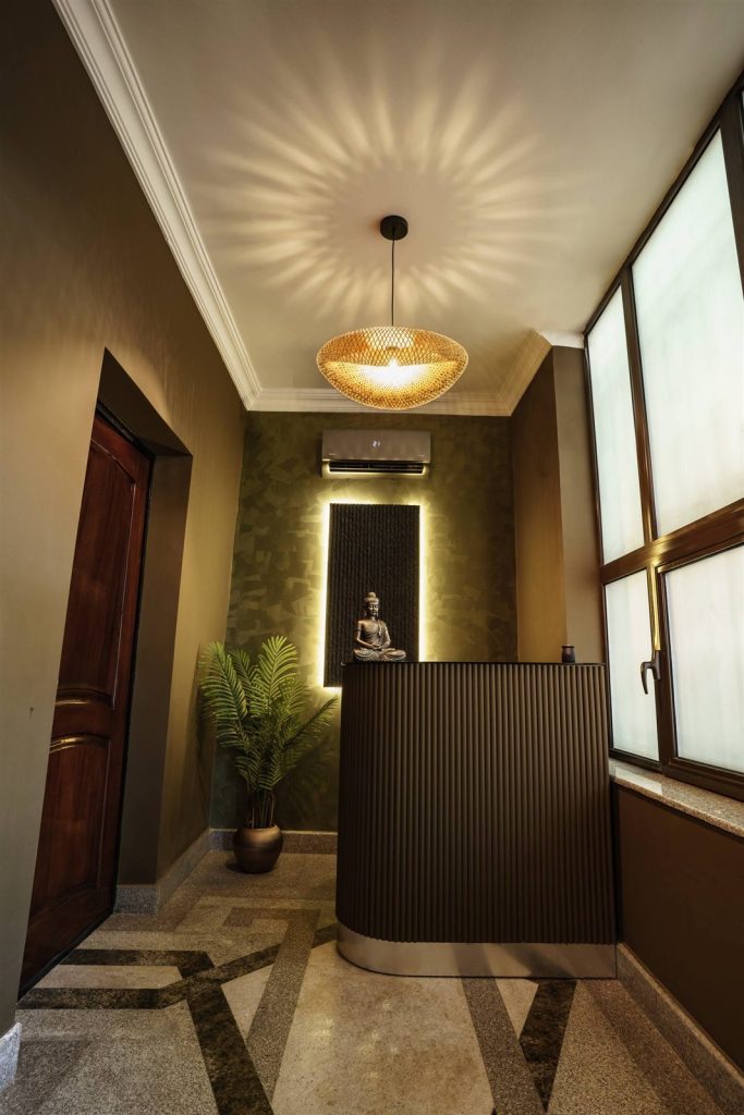 Reception at Seraphin Boutique Spa